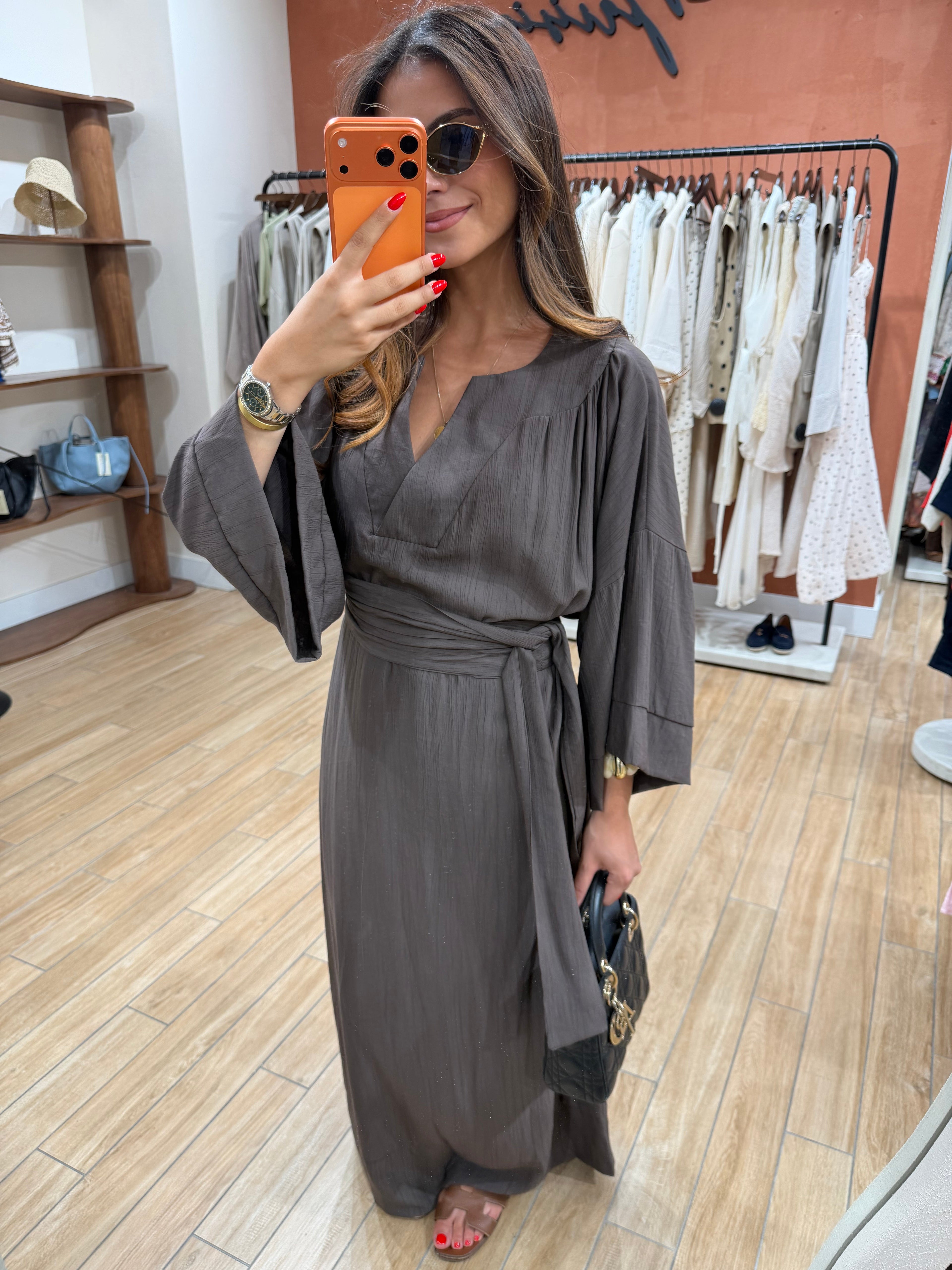 Robe ROSA marron
