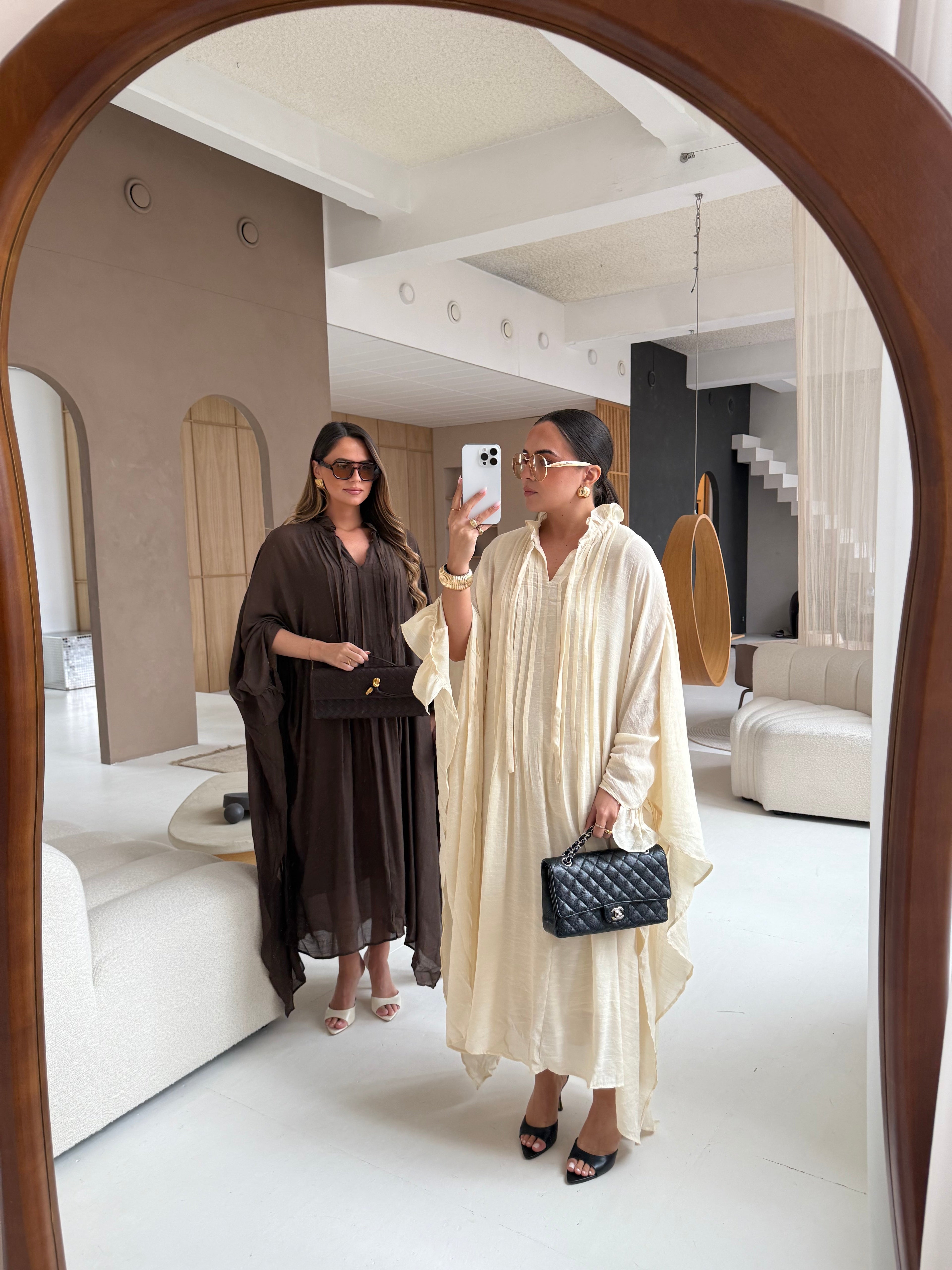 Robe SAHA marron (JY5216)