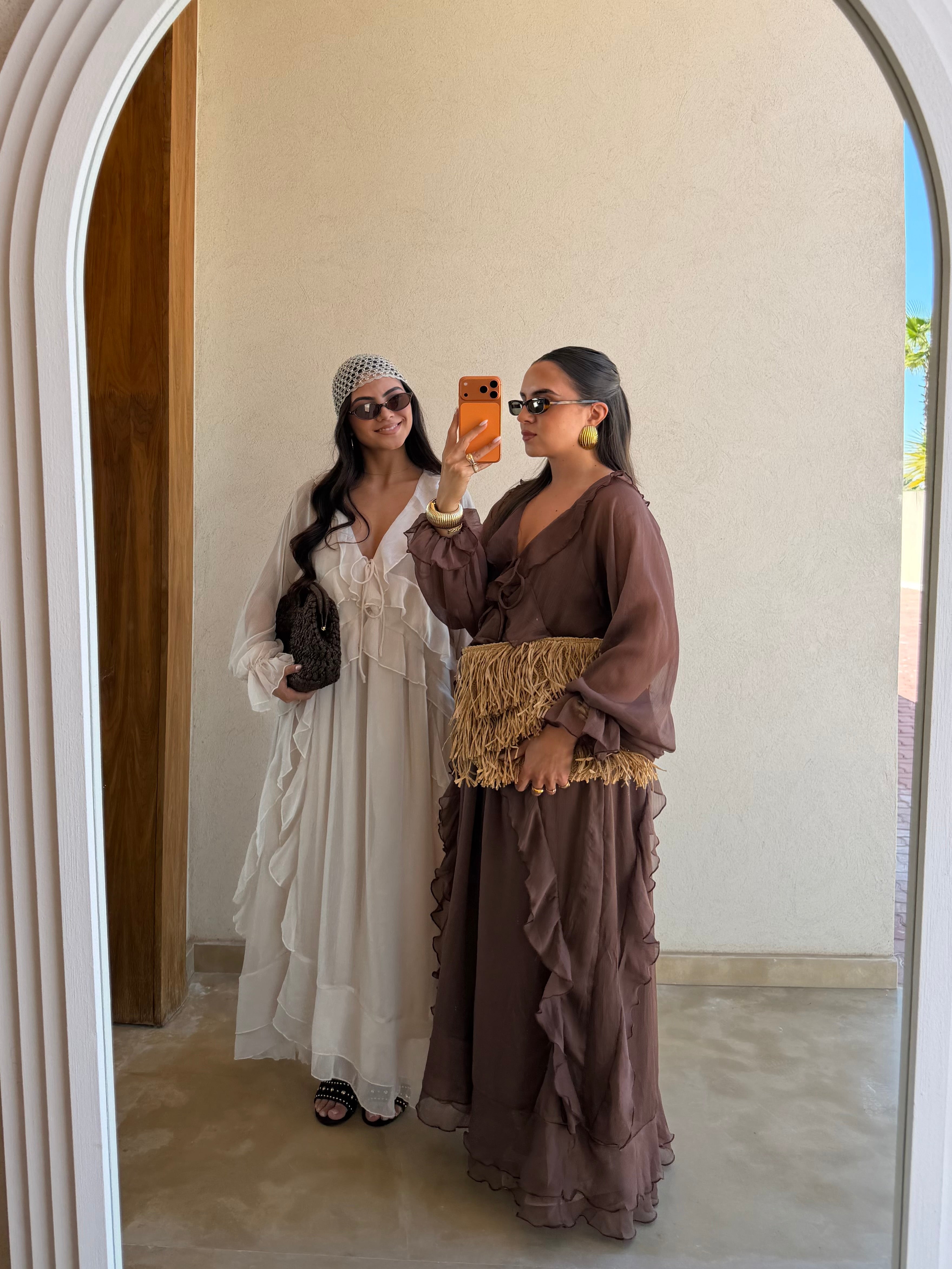 Robe LARA marron (KJ-06)