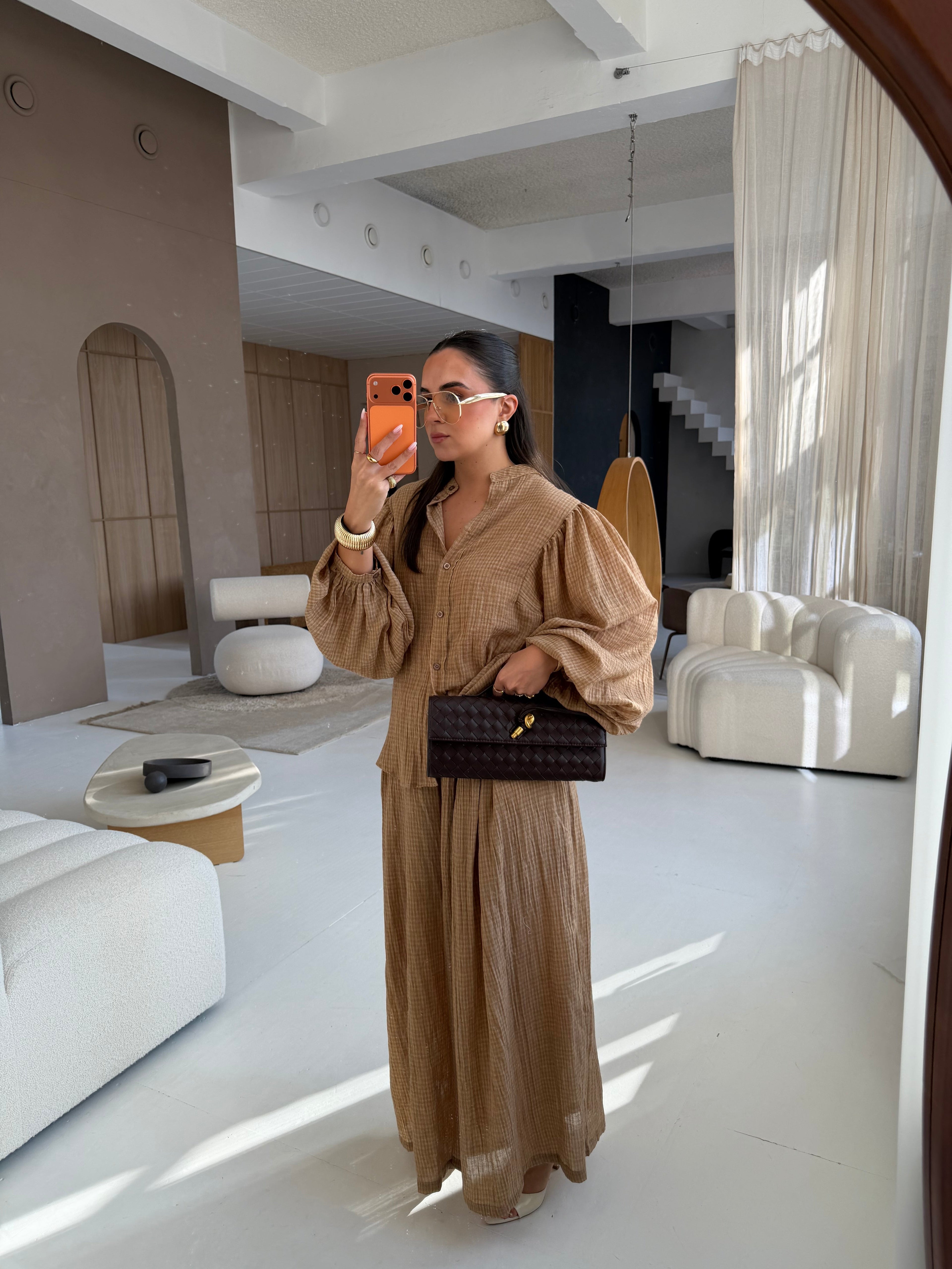 Ensemble REY marron