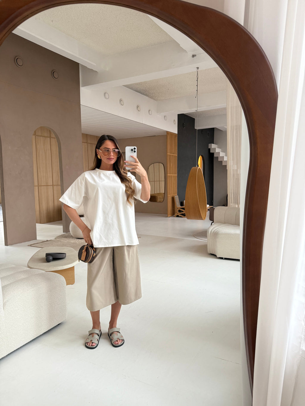 Bermuda JIN long beige (P25243)