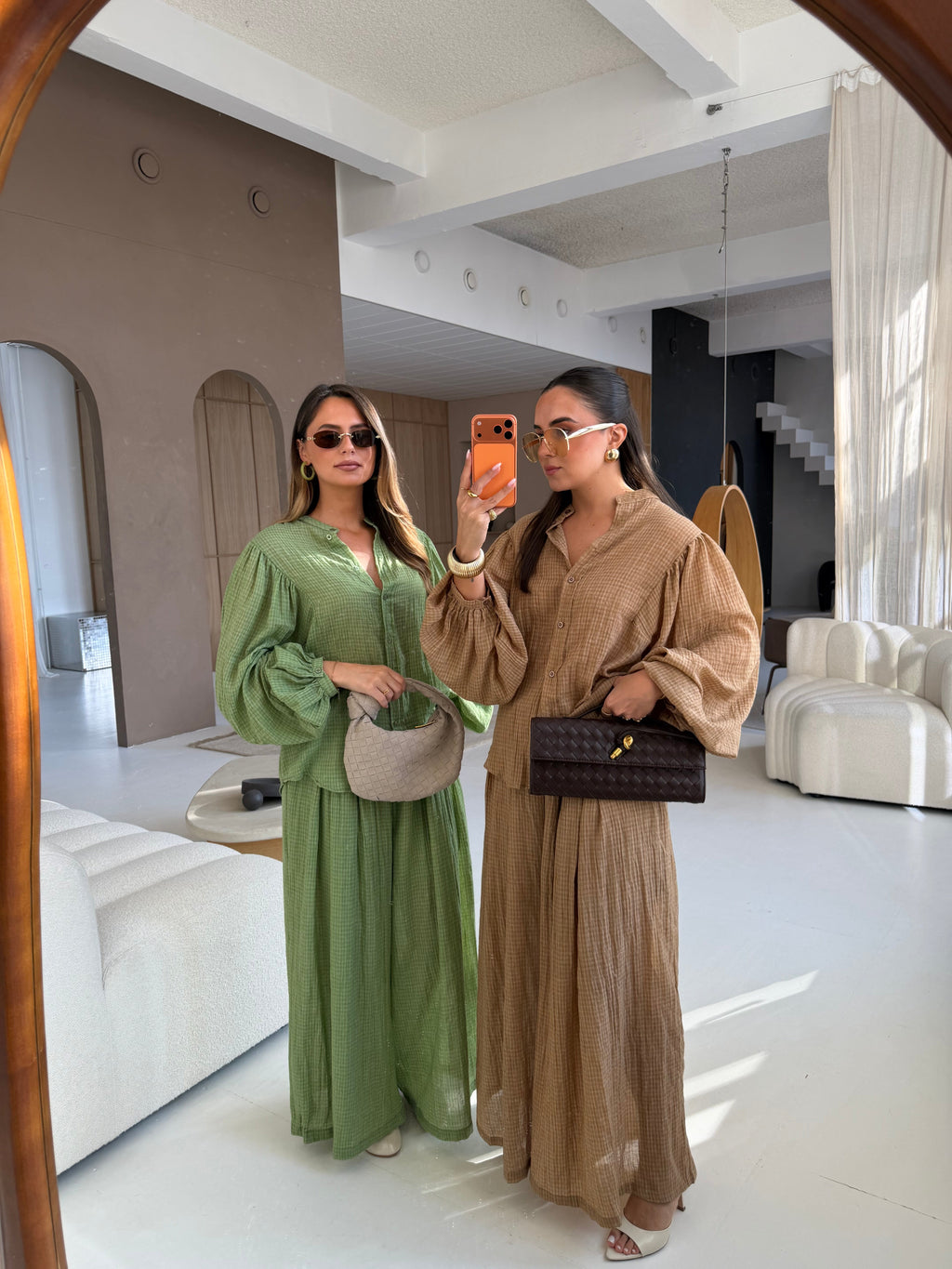 Ensemble REY marron