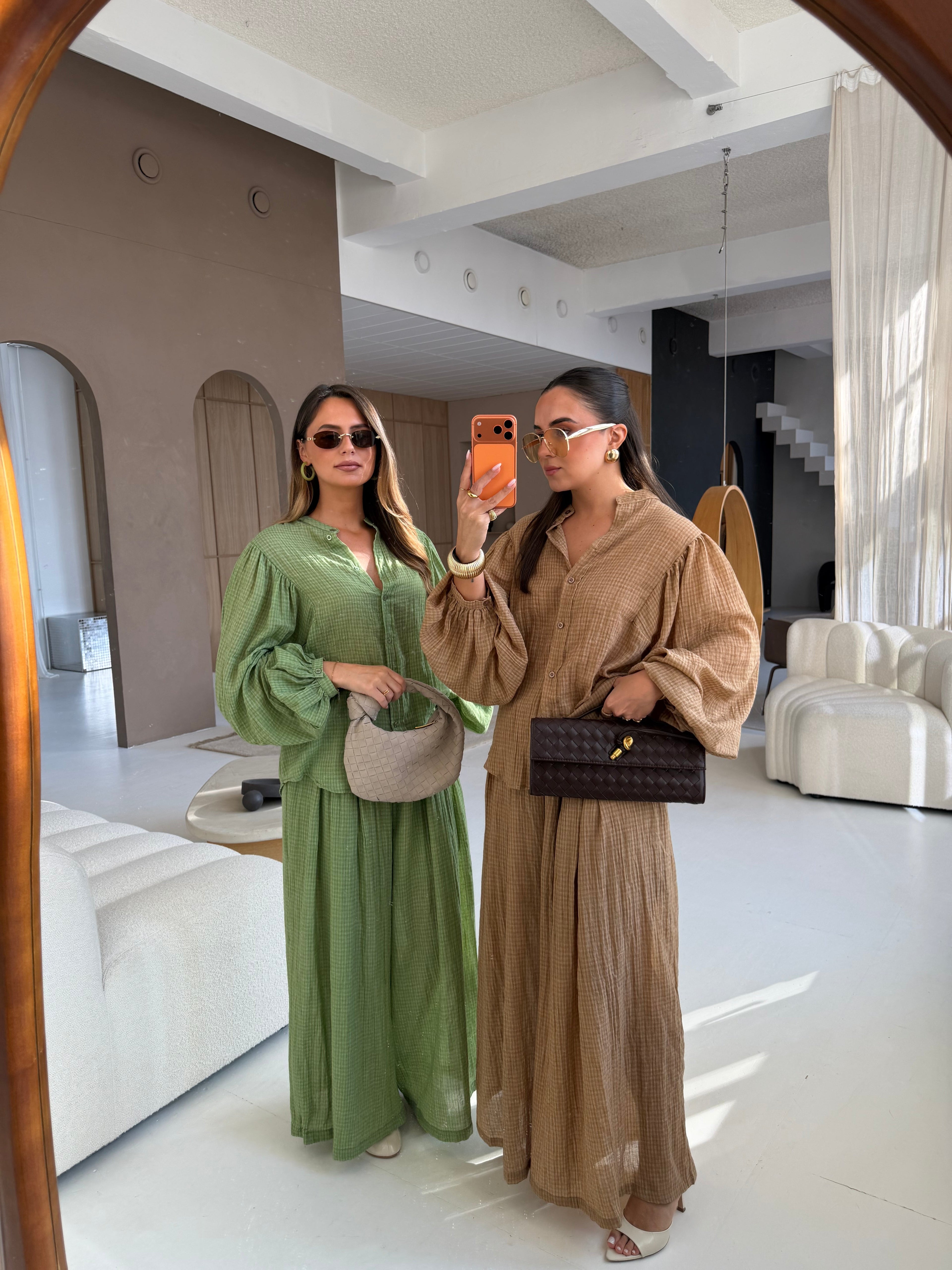 Ensemble REY marron