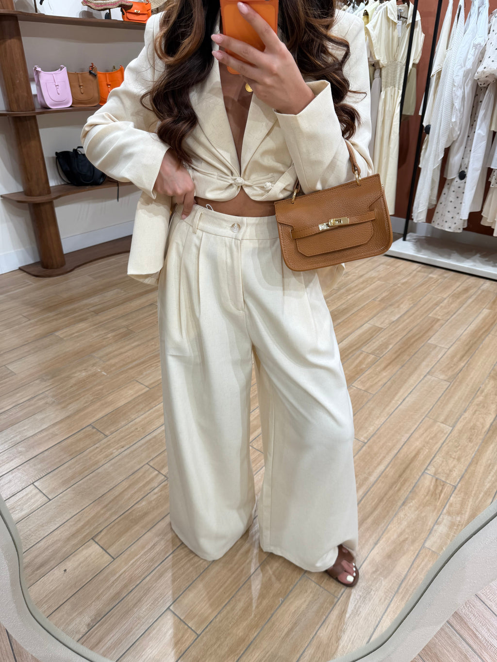 Pantalon ASIAN beige (6813)