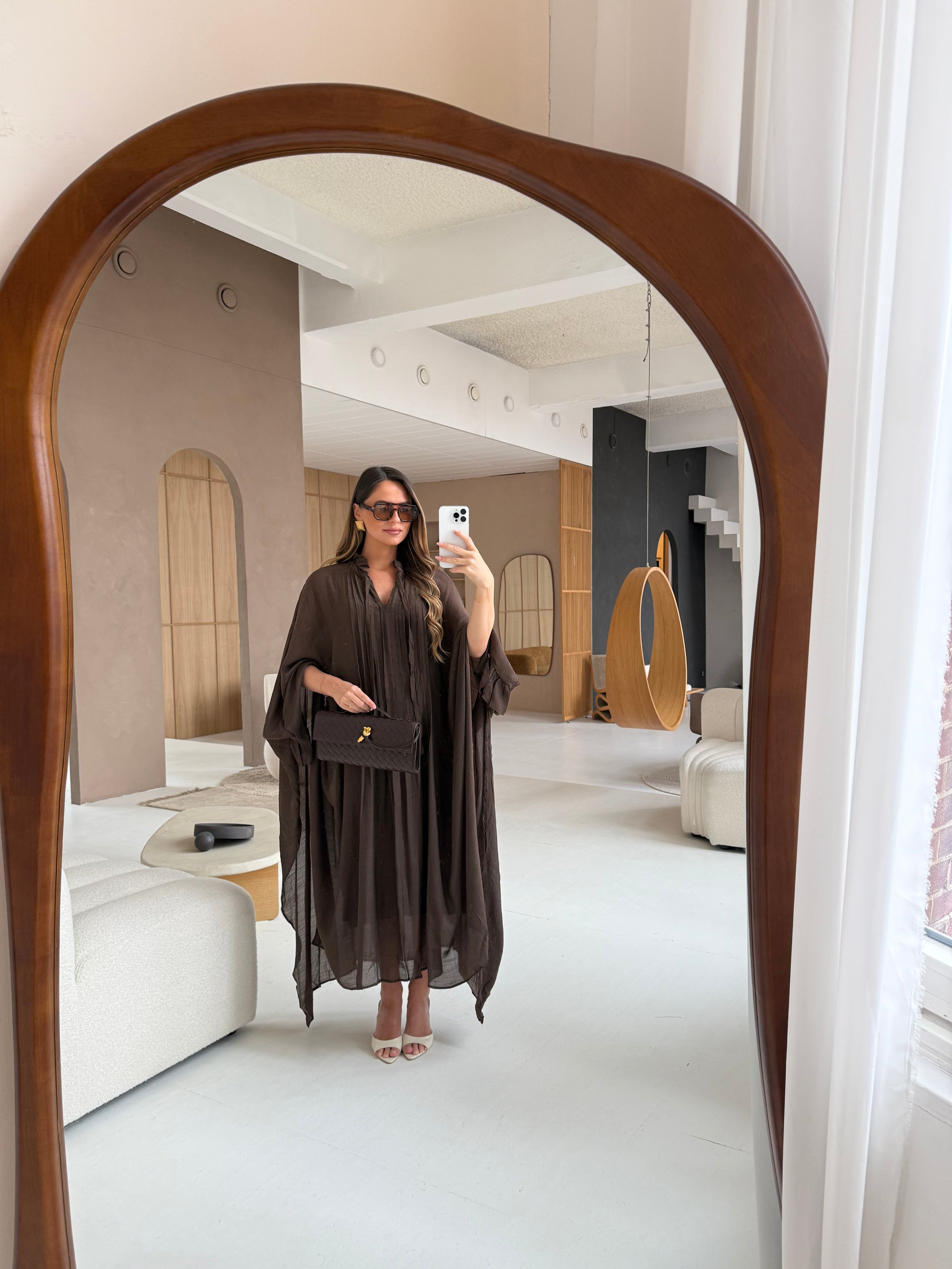 Robe SAHA marron (JY5216)