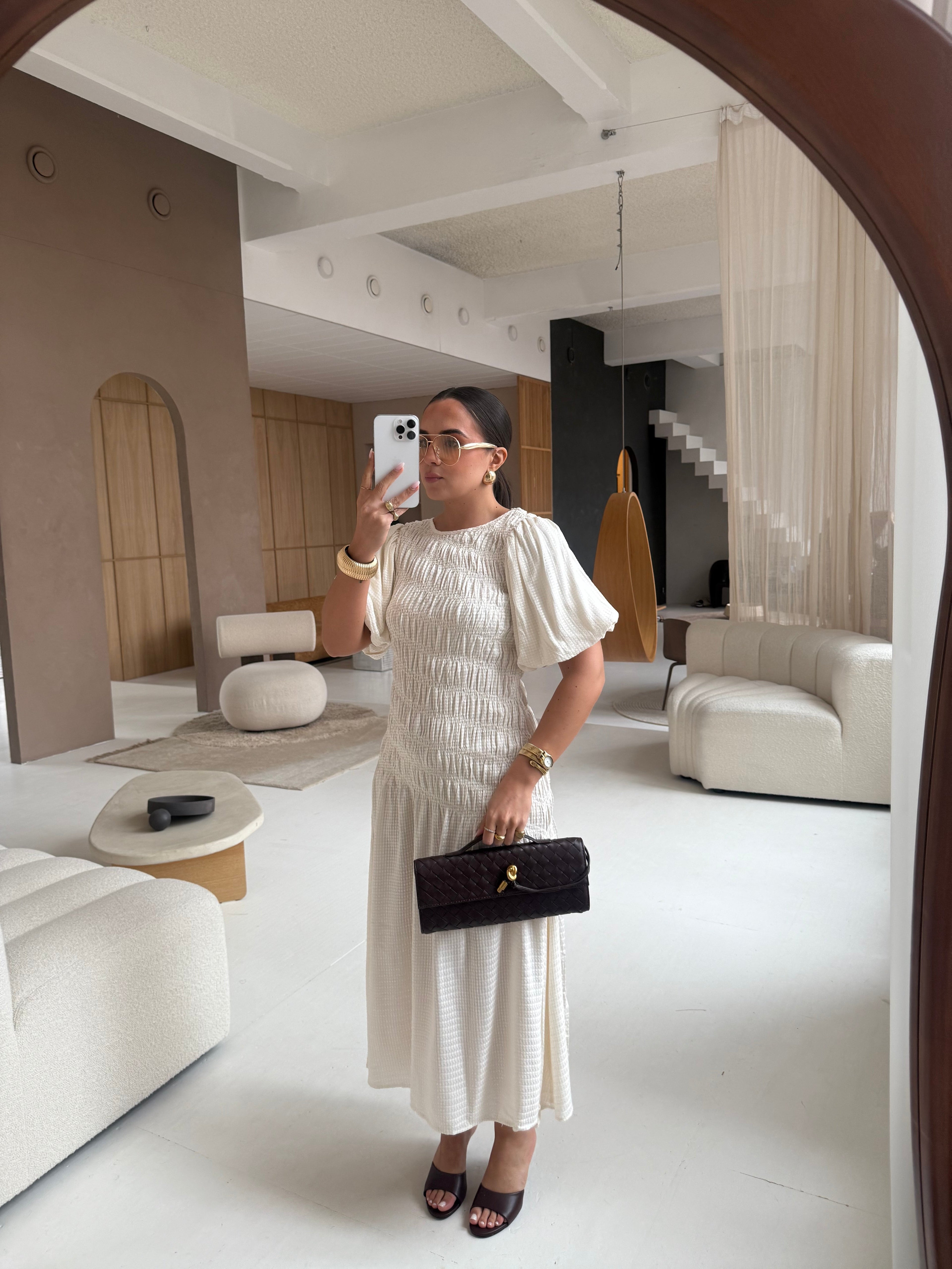 Robe HOLA crème (JY5211)