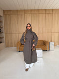 Trench long SARA kaki (W25259)