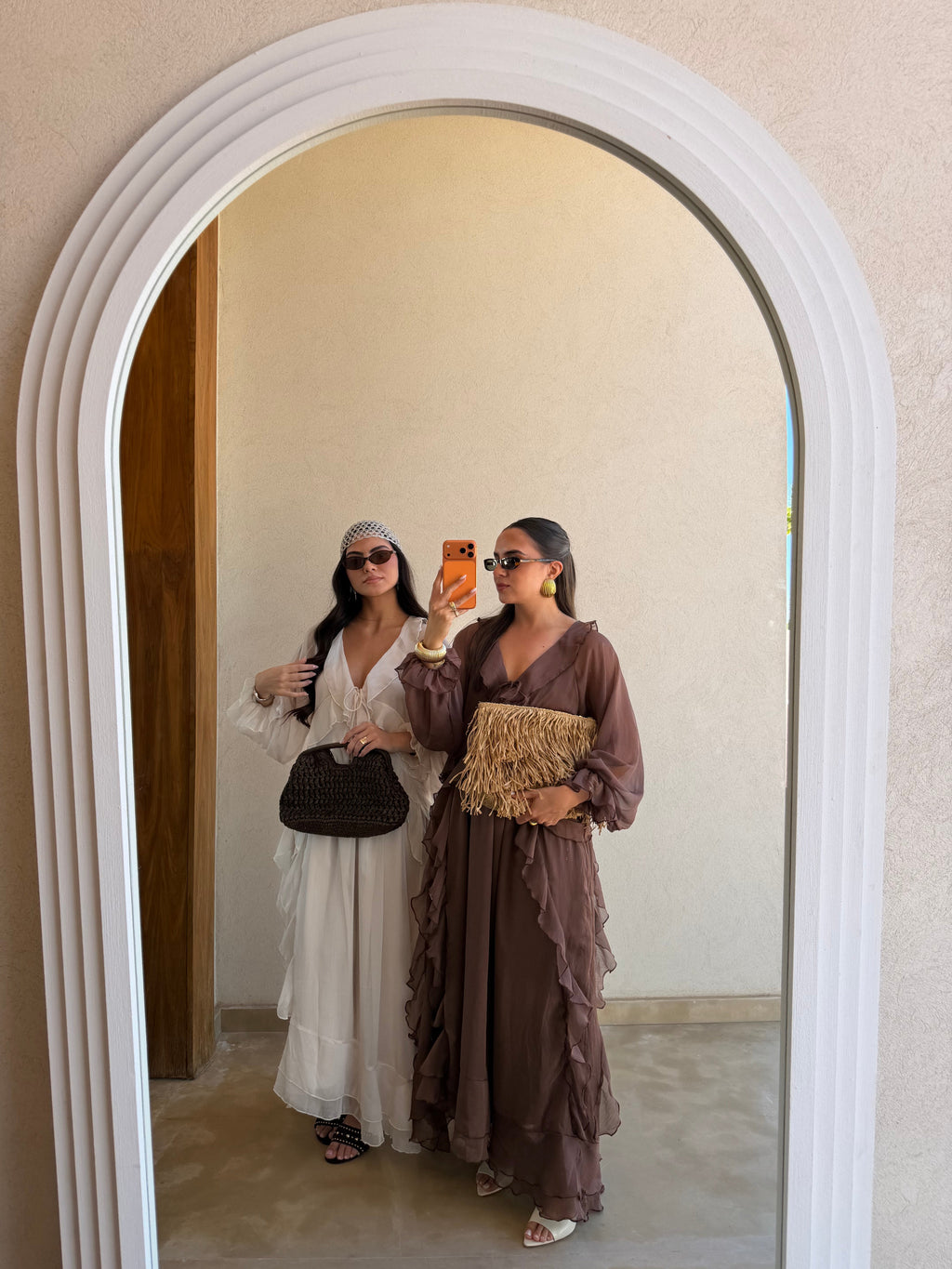 Robe LARA marron (KJ-06)