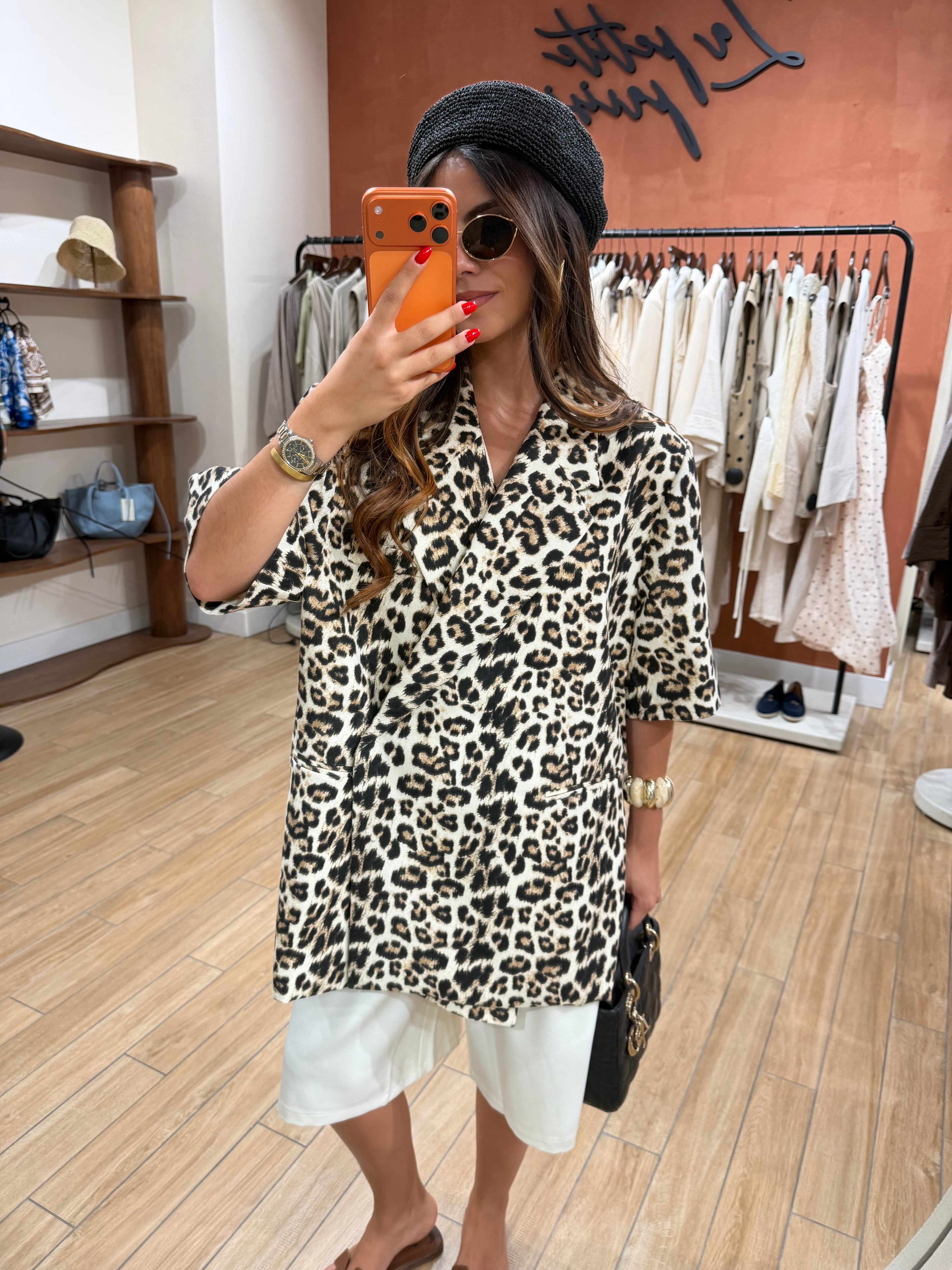 Blazer PARISIENNE léopard (WV048-1)