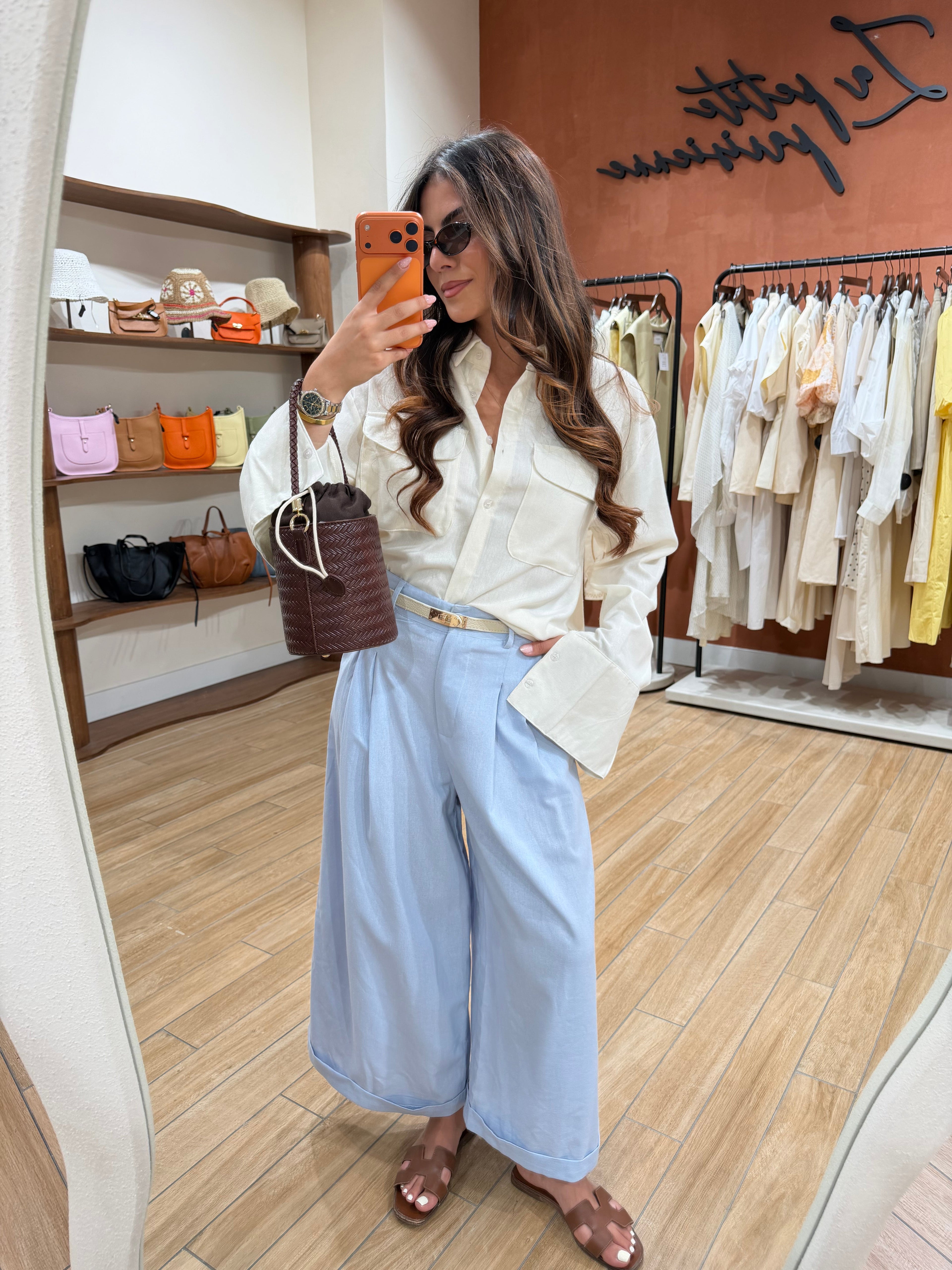 Pantalon LINA bleu (26CY634)