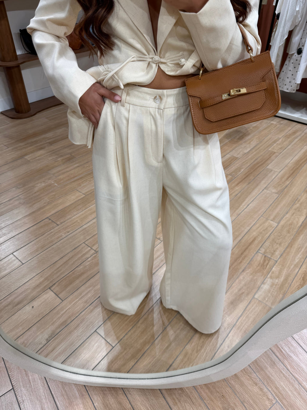 Pantalon ASIAN beige (6813)