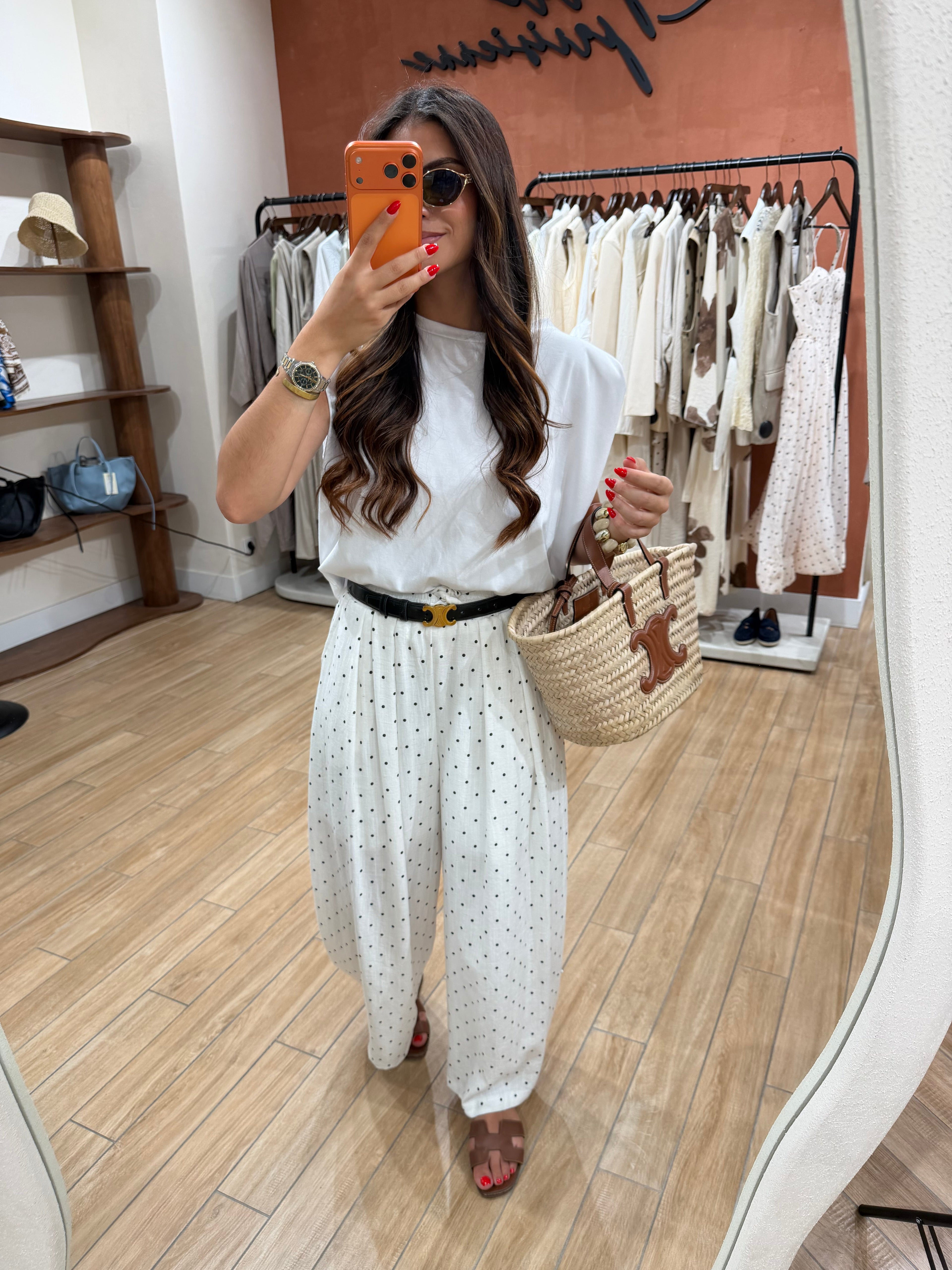 Teeshirt épaulette blanc