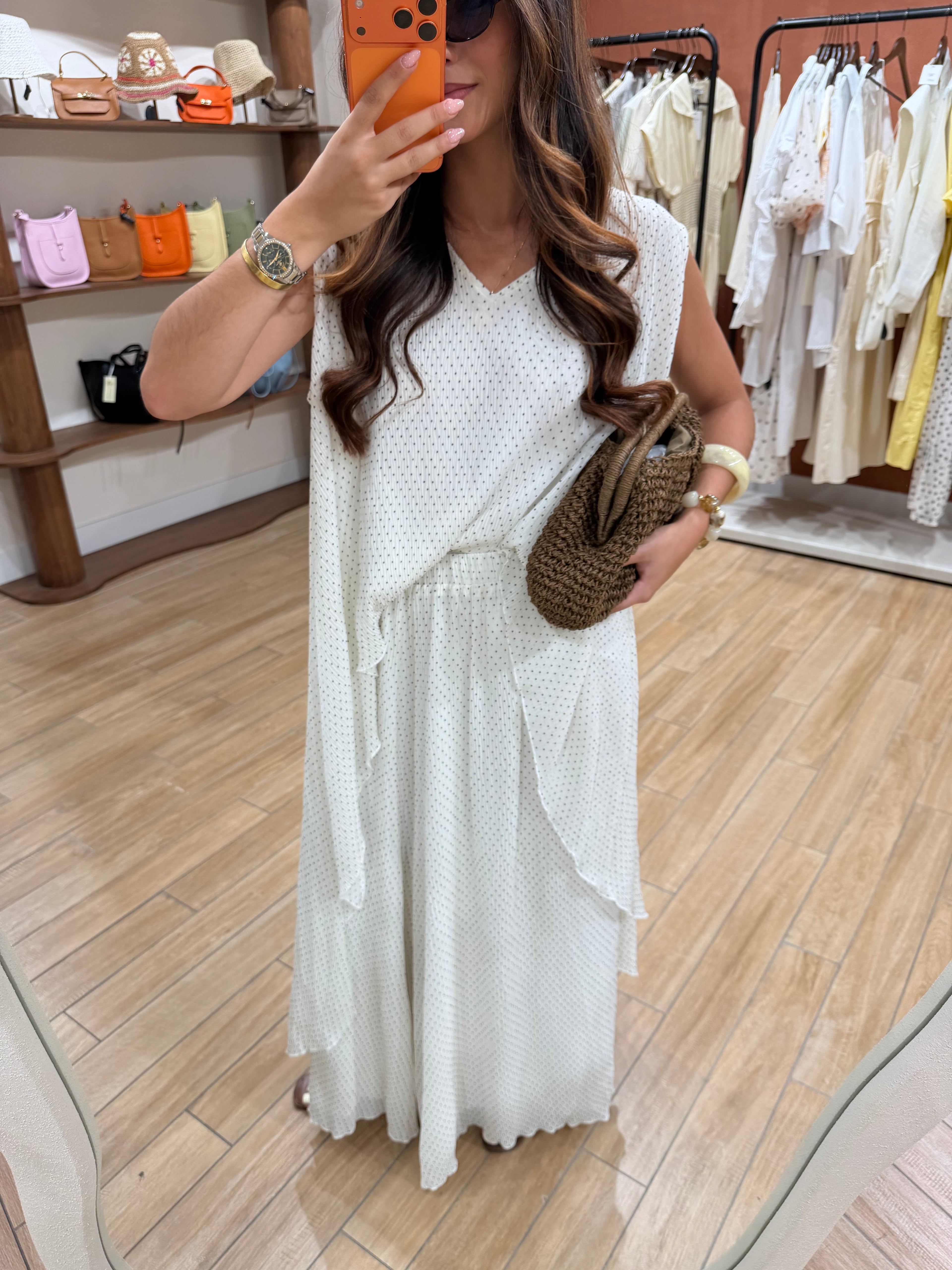 Ensemble SARA pois blanc