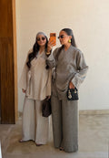 Ensemble JESSY noué kaki