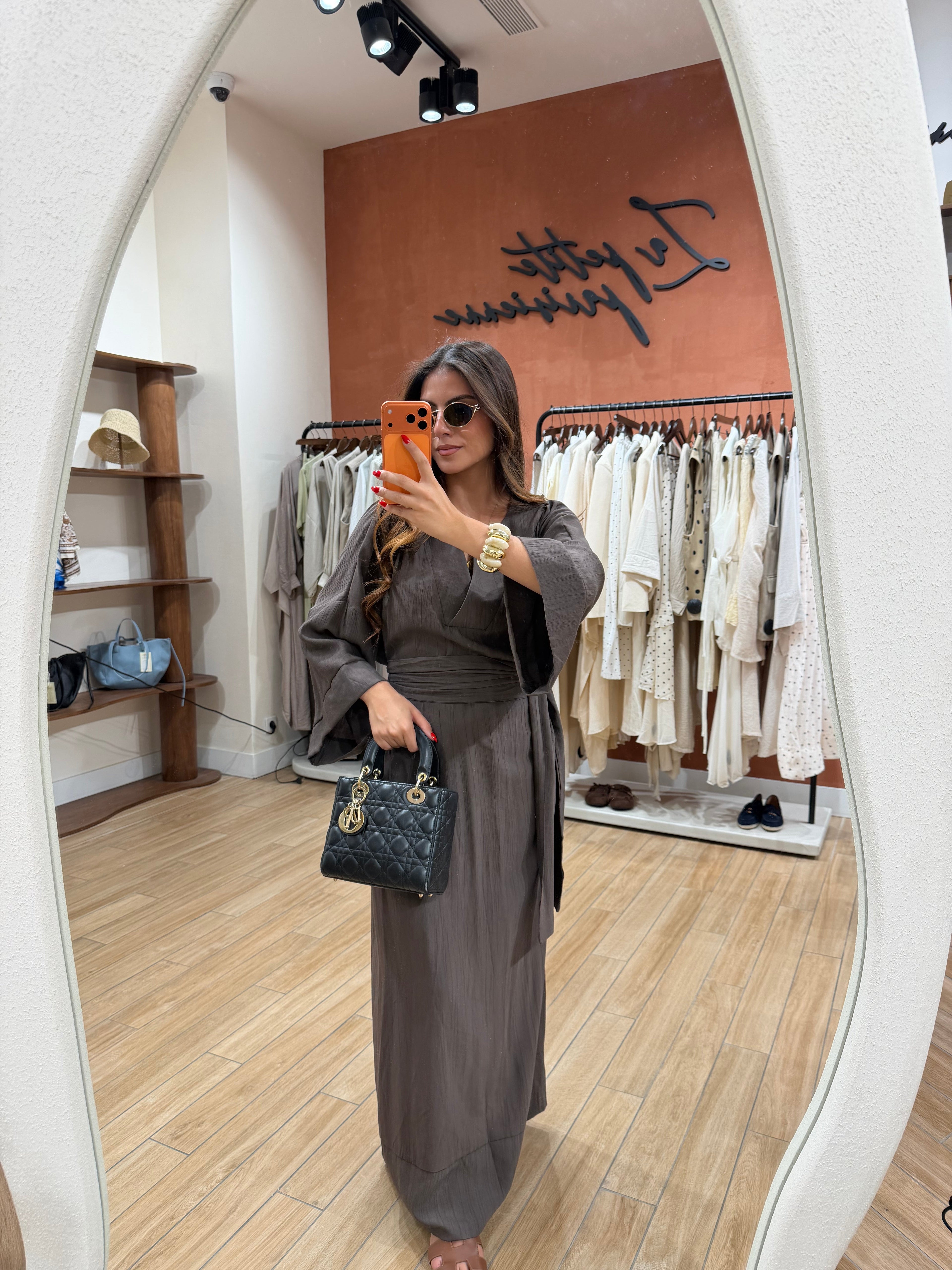 Robe ROSA marron