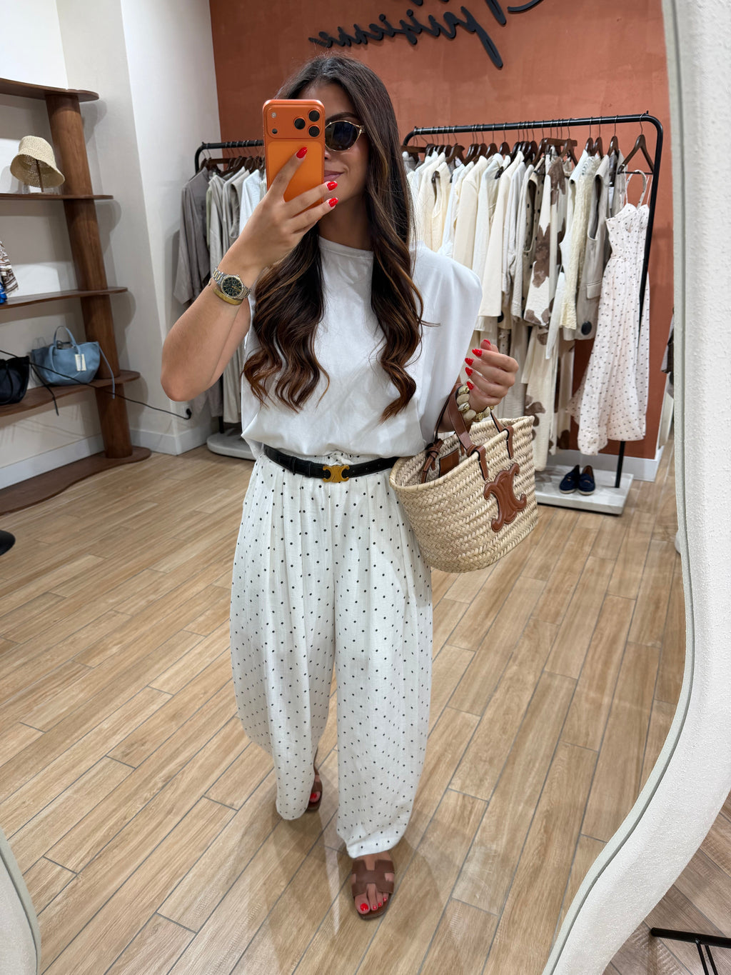 Teeshirt épaulette blanc