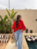 Blouse GAZE rouge