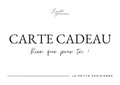 Carte-cadeau LA PETITE PARISIENNE